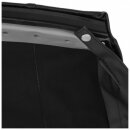 CONVERTIBLE TOP, VINYL BLACK, FOR DETACHABLE FRAME &gt;71, WITH HEADER RAIL, FIXED REAR WINDOW