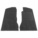 FOOTWELL MATS FRONT, RUBBER BLACK, PAIR