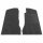 FOOTWELL MATS FRONT, RUBBER BLACK, PAIR