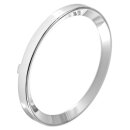 BEZEL GAUGE, 2&quot; INNER DIAMETER, CHROME