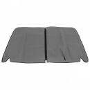 Spritzdecke Vinyl schwarz,  Original-Stil, RHD, 960 mm