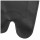 Spritzdecke Vinyl schwarz,  Original-Stil, LHD, 960 mm