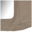 Verdeck Stoff "Durable Canvas"  tan, 1 Heckscheibe