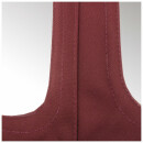 Verdeck Stoff Mohair rot, 3 Scheiben