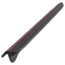 DOOR CAPPING BLACK/RED PIPING, PAIR