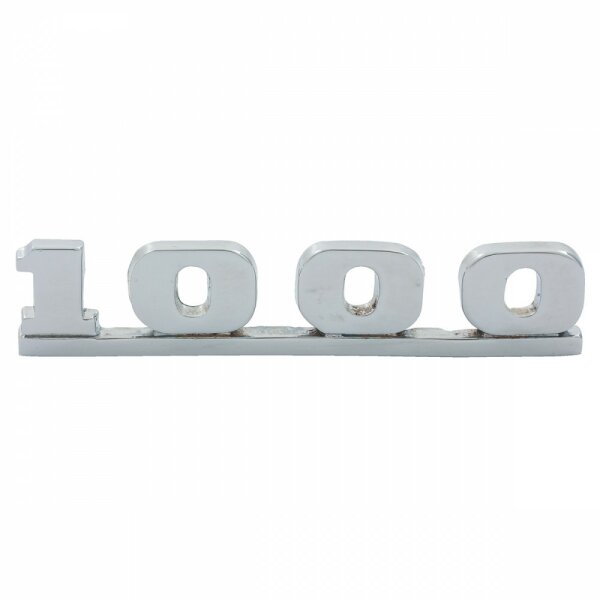 Schrift am Heck   &quot;1000&quot;             