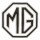MG-Emblem  gross,  schwarz auf weiss