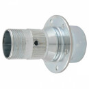 HUB WIRE WHEEL FRONT RH
