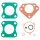 GASKET SET HS6 CARBURETTORS