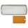 INDICATOR LENS WHITE WITH ORANGE INSERT, PLASTIC, L811, L54579748