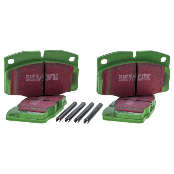 BRAKE PAD SET EBC GREEN