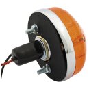 FLASHER LIGHT COMPLETE, ORANGE, ROUND, L691, L52715