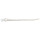 WIPER ARM BRIGHT, WIDE FITTING 7MM, STAINLESS STEEL, RHD