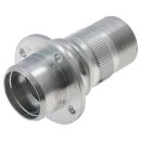 HUB WIRE WHEEL FRONT, SPLINED, 8 TPI RH