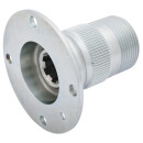 HUB WIRE WHEEL REAR, SPLINED, 8 TPI, RH