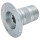 HUB WIRE WHEEL REAR, SPLINED, 8 TPI, LH