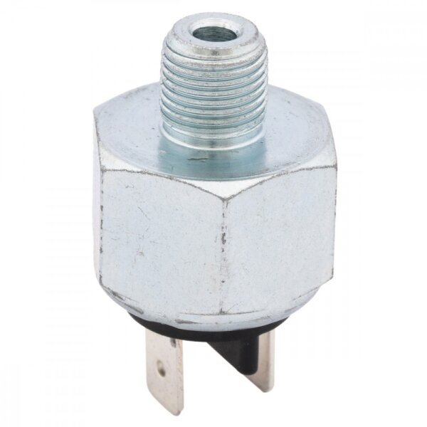 BRAKE LIGHT SWITCH (HYDR.), 2 PLUG-IN CONNECTORS. (CONICAL 10-10.2/10.4 LONG)