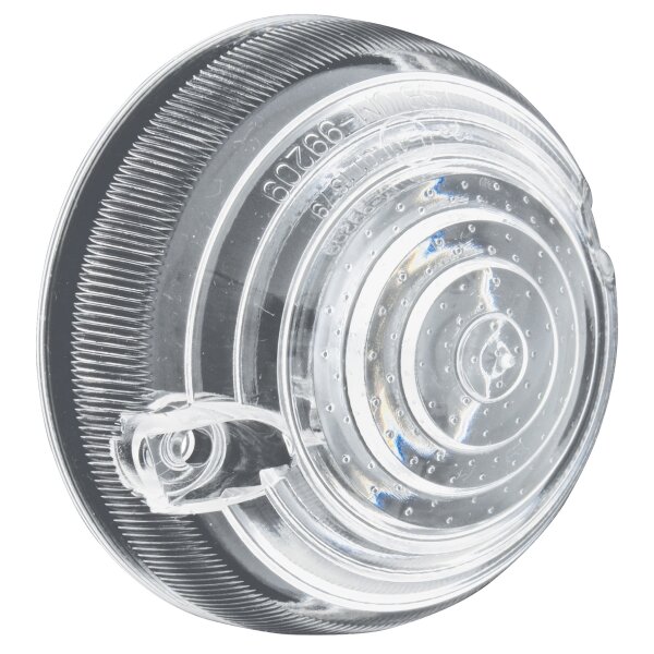 FLASHER LENS ROUND, CLEAR (ALSO L760/874)