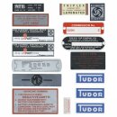 Schilder- und Aufkleber-Satz                      MGB...