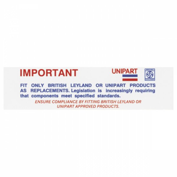 LABEL UNIPART PROD.