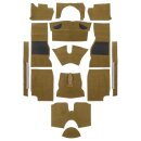 Teppichsatz Standard, Nylon, beige,   TR4A-6