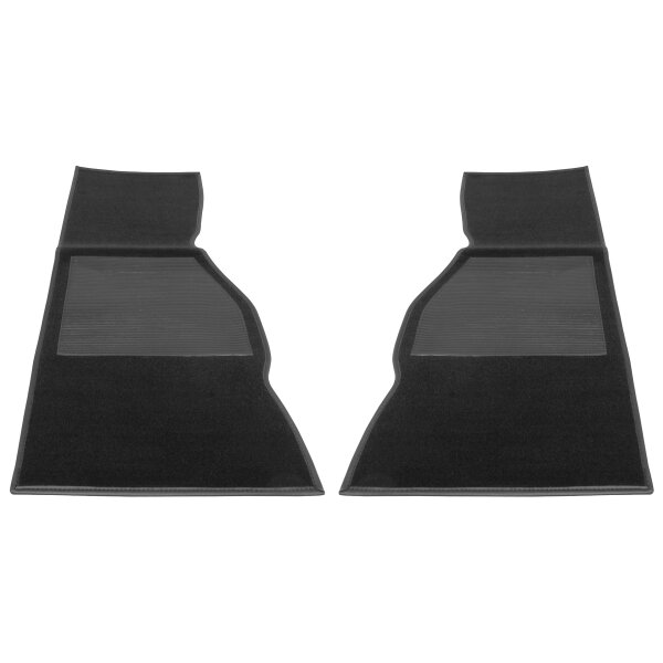 CARPETS NYLON BLACK, PAIR, TR4A-6