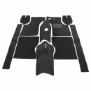 CARPET SET, MOULDED, MINOR VAN/P-UP RHD BLACK