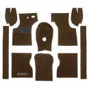 CARPET SET, NON-MOULDED, MINOR VAN/P-UP LHD BROWN