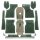 CARPET SET, MOULDED, MINOR 56-71 RHD GREEN