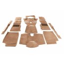 CARPET SET WOOL, LIGHT TAN