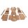 Teppichsatz Wolle, beige