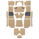 Teppichsatz Wolle, light tan (beige), TR4A-6