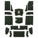 Teppichsatz Nylon, gr&uuml;n, RHD, S&amp;M 61-63