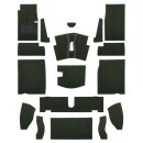 Teppichsatz Nylon,  gr&uuml;n,  LHD,     S&amp;M 61-63