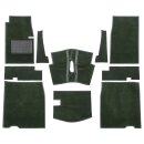 CARPET SET SPR 1 NYLON, GREEN, LHD