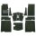 CARPET SET SPR 1 NYLON, GREEN, LHD