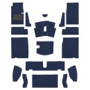 Teppichsatz Nylon,  navy-blau,  LHD,...