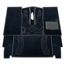 CARPET SET S&amp;M67-74 NYLON, NAVY BLUE RHD