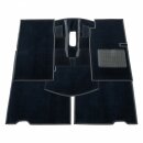 Teppichsatz Nylon,  navy-blau,  RHD,...