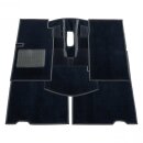 Teppichsatz Nylon,  navy-blau,  LHD,...