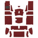 Teppichsatz Nylon,  rot,  LHD, S&amp;M 64-66
