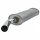 EXHAUST SILENCER RC40 SIDE EXIT, MILD STEEL