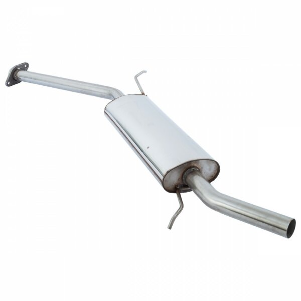 SILENCER, EXHAUST, REAR, STAINLESS STEEL, RC40