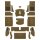 Teppichsatz Nylon,  beige, RHD,  Midget1500