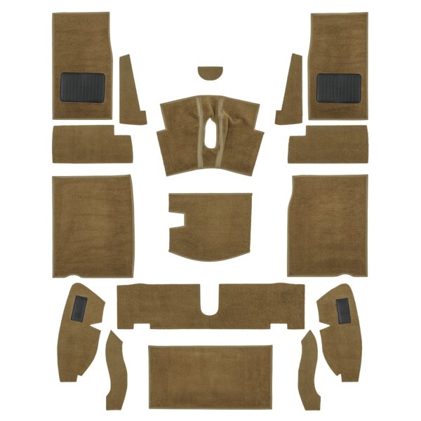 CARPET SET MIDG1500 NYLON, BEIGE LHD