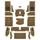 CARPET SET MIDG1500 NYLON, BEIGE LHD