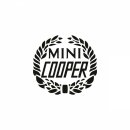 COOPER LAUREL DECAL BLACK REAR QTR