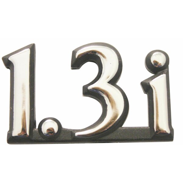BADGE BOOT LID, SELF ADHESIVE