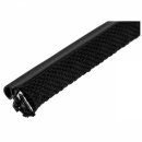 DOORSEAL WOVEN EDGE BLACK PER METRE