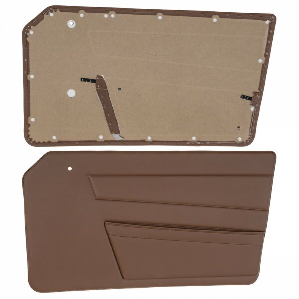 DOOR PANELS TAN, PAIR